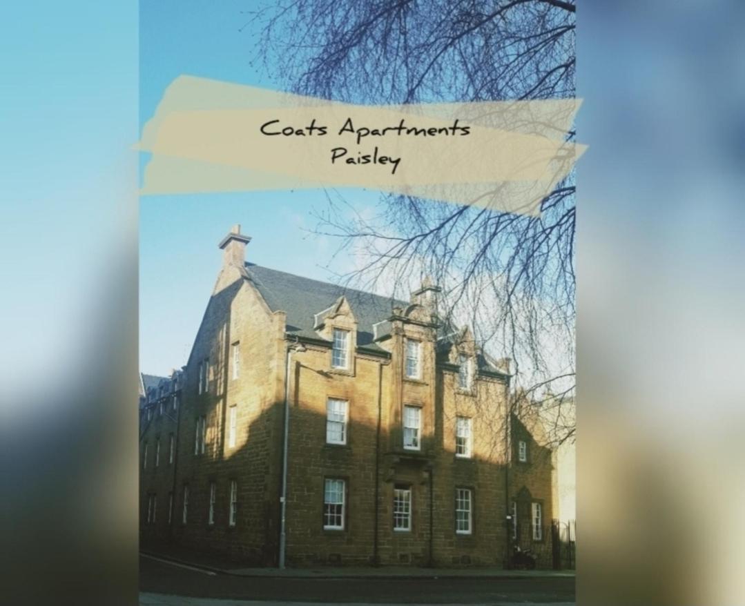 Coats Apartments, Paisley Near Glasgow Airport, Paisley Gilmour Street Station, Uws, Royal Alexandria Hospital & Paisley Town Centre Exterior foto